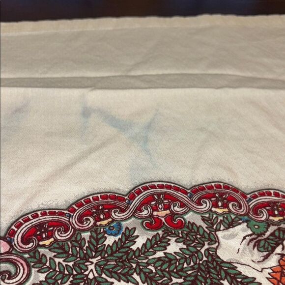 Colorful Chinese Dragon and Floral Tablecloth - Picture 10 of 12